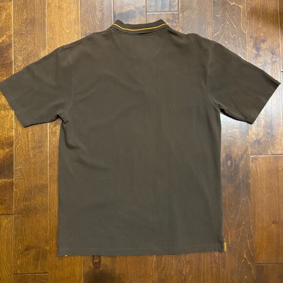 Enyce Vintage Y2K Baggy Giant Logo Brown Embroidered Polo Shirt Mens Size XXL - Picture 5 of 8